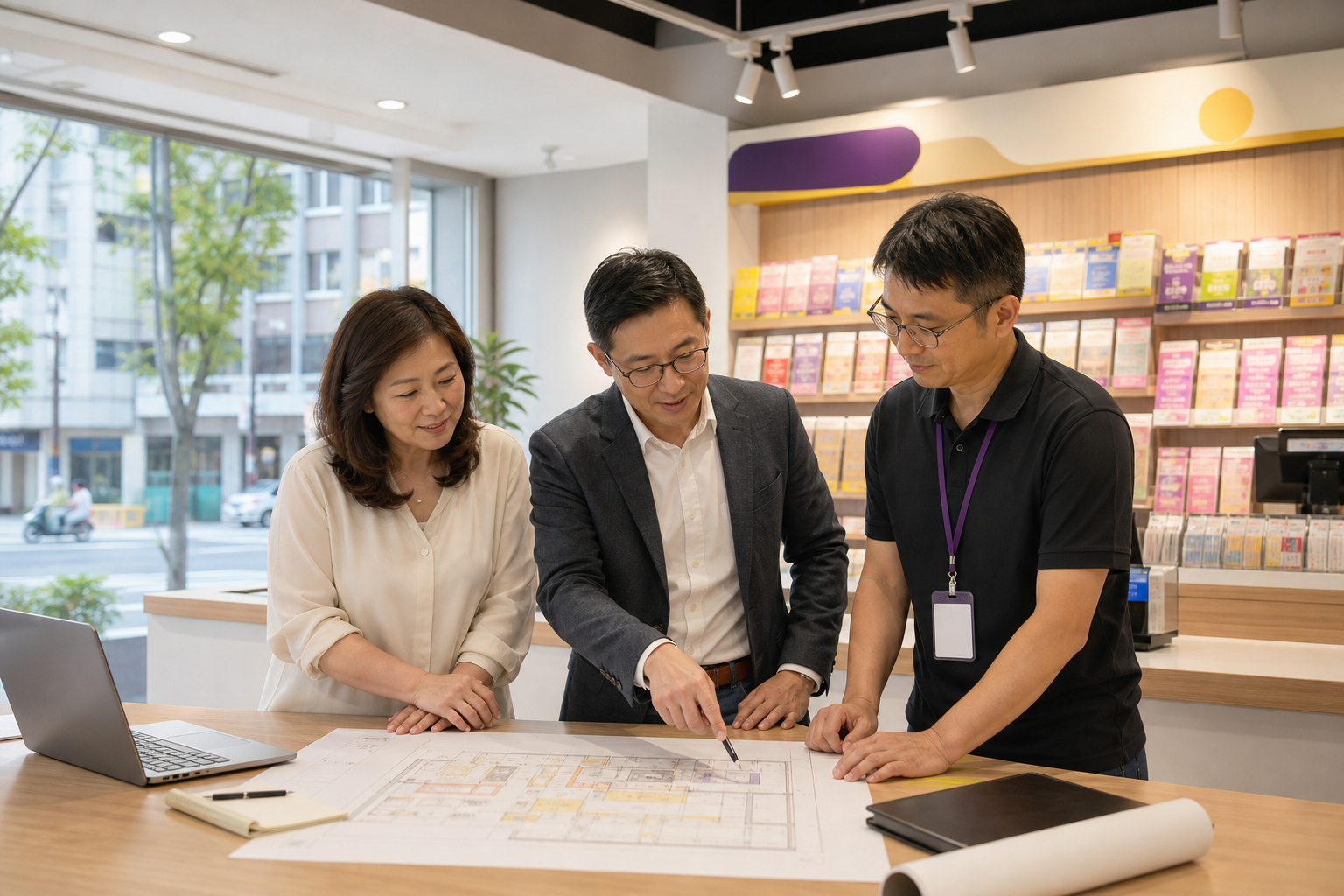 華人顧問與準經銷商共同規劃公益彩券門市